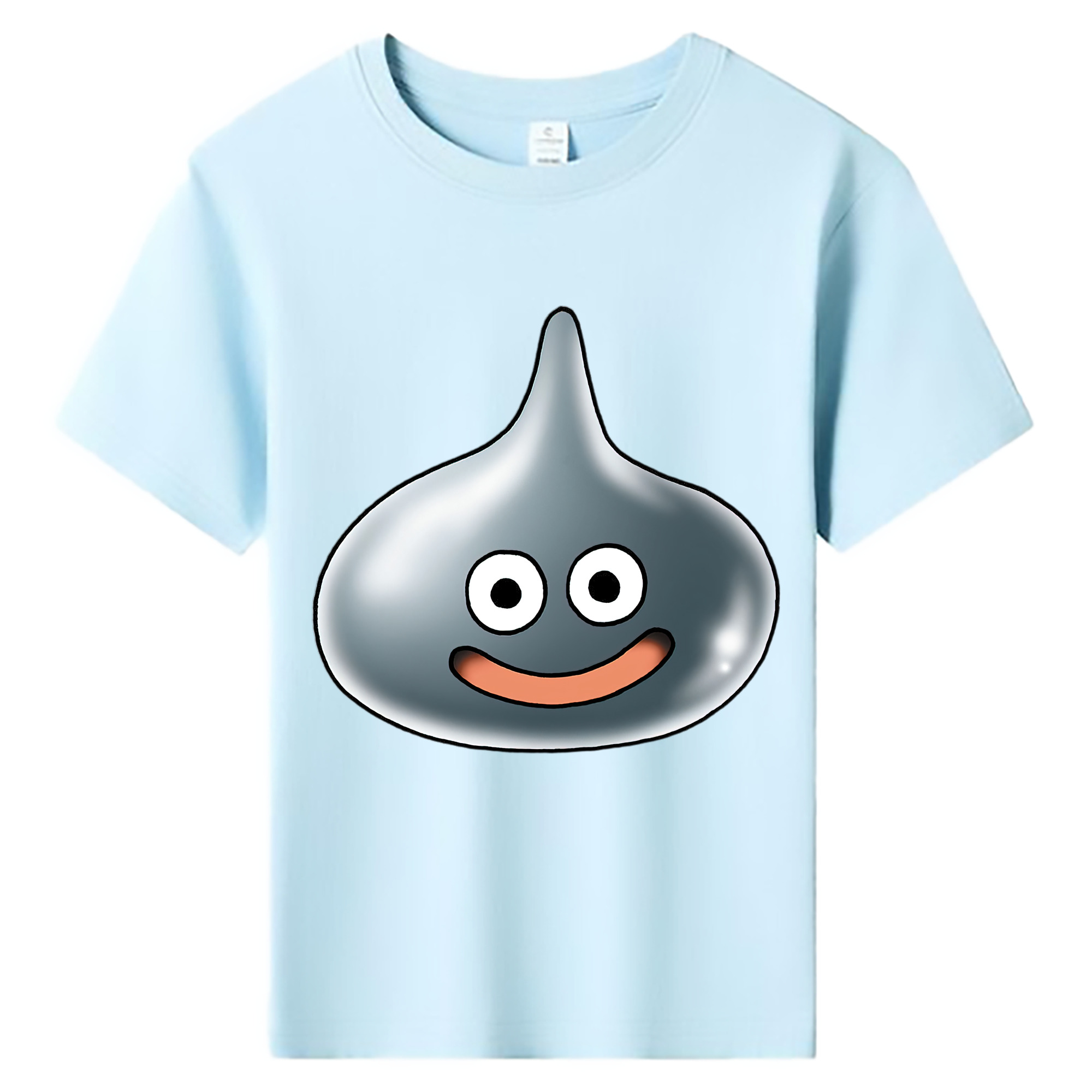 （画像用） ドラゴンクエスト Doragon Kuesuto Dragon Quest 綿100％キッズTシャツ（フロントプリント）